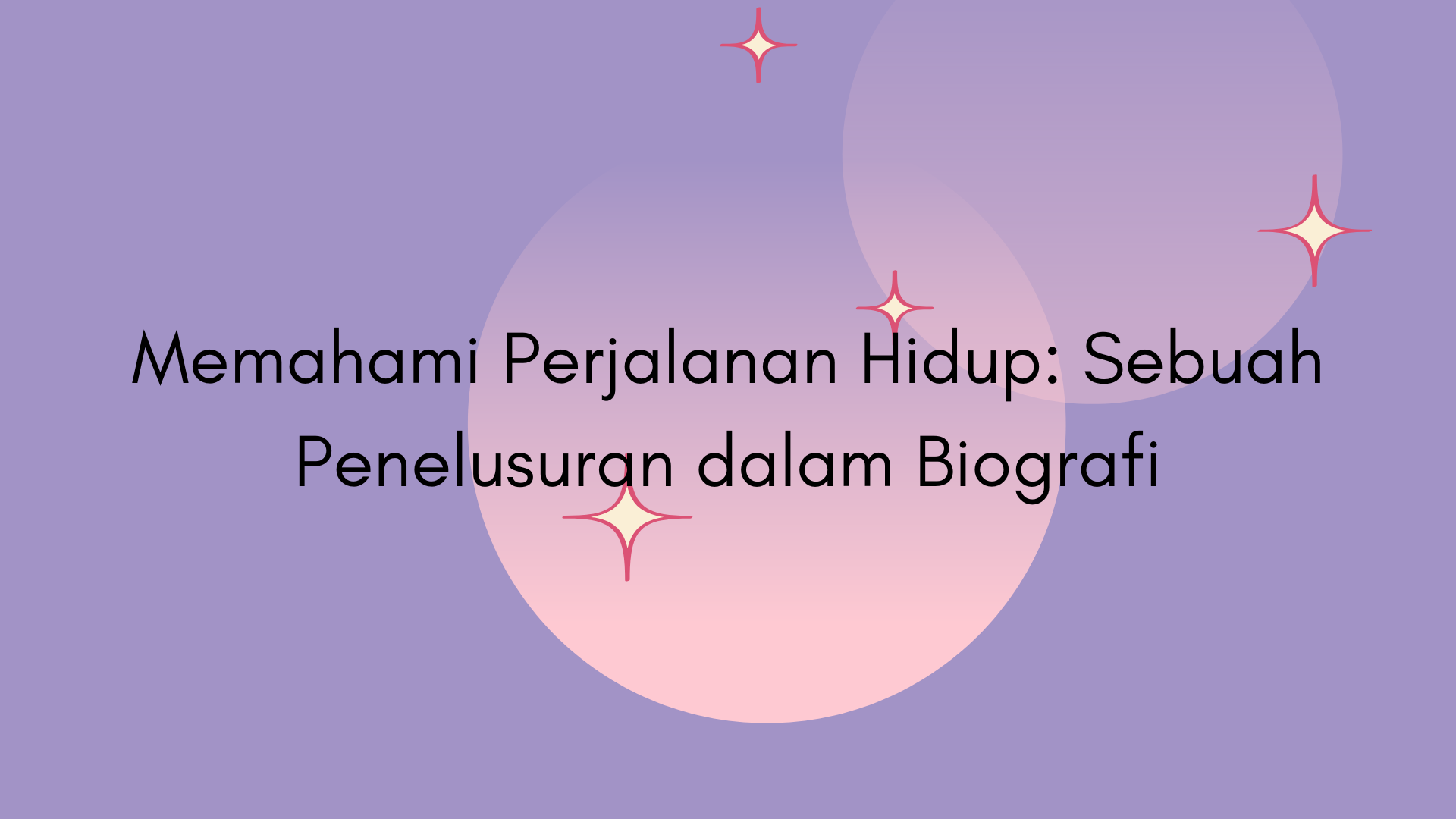 perjalanan hidup