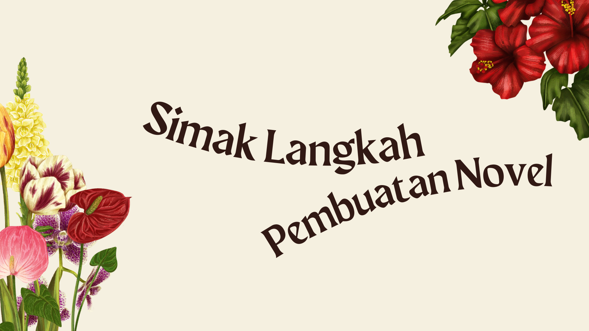 pembuatan novel
