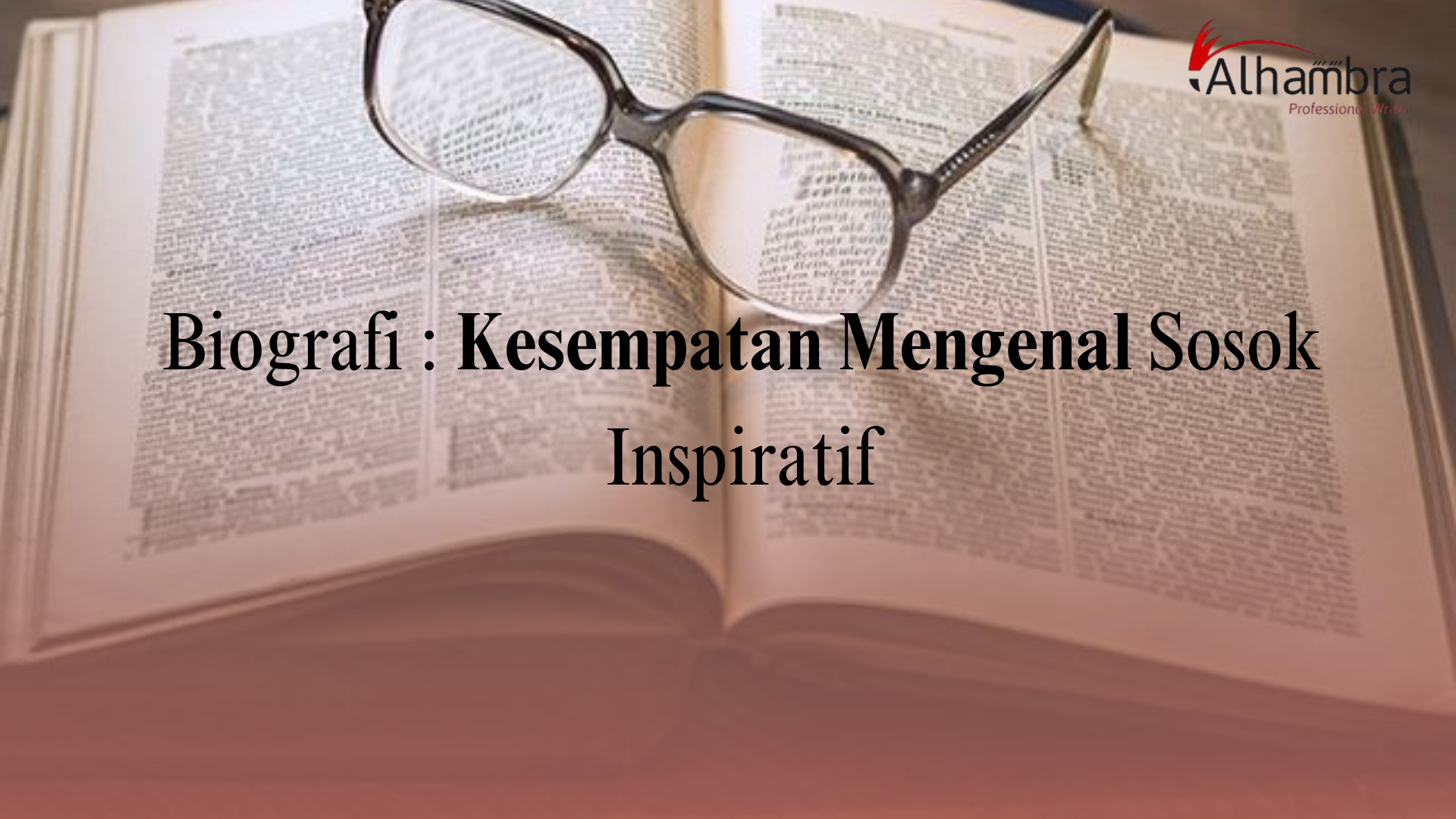 menulis biografi
